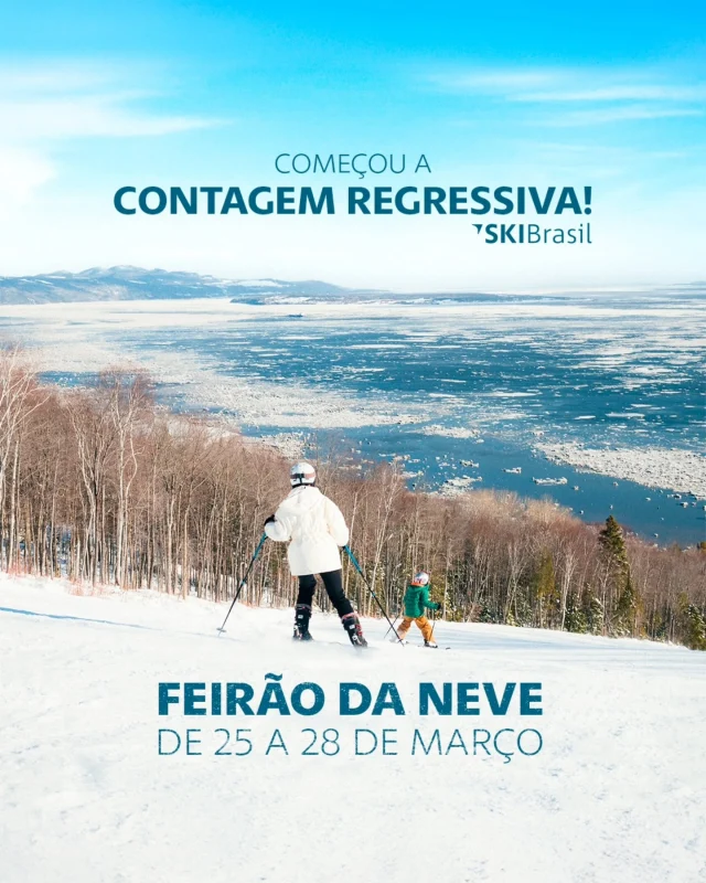 😍 Está chegando! De 25 a 28 de março, até 30% OFF nos melhores resorts de neve all-inclusive para você curtir a próxima temporada de inverno no Hemisfério Norte. Vai perder? Uma experiência completa te aguarda nas montanhas:

🏔️ Tudo incluso para uma experiência inesquecível
✅ Ski pass e aulas com instrutores especializados
🍷 Gastronomia autêntica, preparada com produtos locais
🎶 Après-ski e entretenimento para todas as idades
🛌 Hospedagem nos hotéis Club Med, com todo o conforto

Acesse o site feiraodaneve.com.br e saiba mais. Boa viagem!

#SKIBrasil #SkiTheGlobeWithUs #FeiraoDaNeve #ClubMed #Ski #ViagemDeSki #AllInclusive